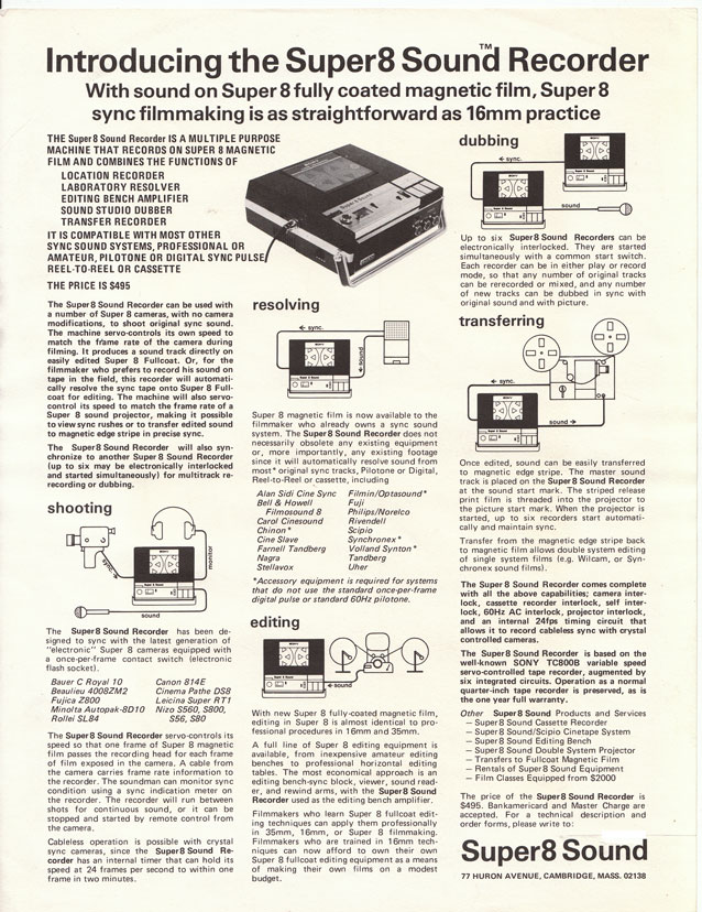 A Brief History of the Super 8 Film Format